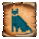The symbol of cat's grace spell from Icewind Dale: Heart of Winter.