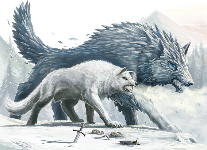 d&d wolf stats