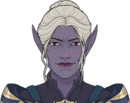 Minthara's appearance in Idle Champions of the Forgotten Realms.