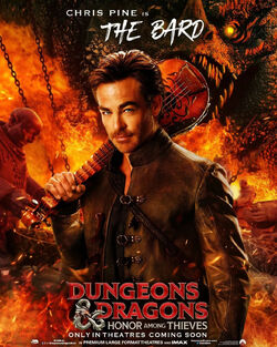 Honor Among Thieves movie poster Pine