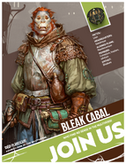 Uncharacteristically of the Bleakers, even they have gotten into the trend of having a recruitment poster.