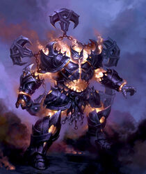 Concept art of Kabal, by Chris Dien