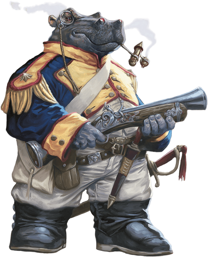 Giffs are Hippos with guns in Dnd 5e! - Advanced guide to Giff 