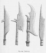 Various voulge blades