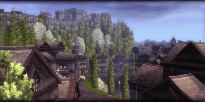 Rebuilt Blacklake District following the Wailing Plague and the war with Luskan circa .