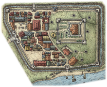 Daggerford (14th Century DR) map image