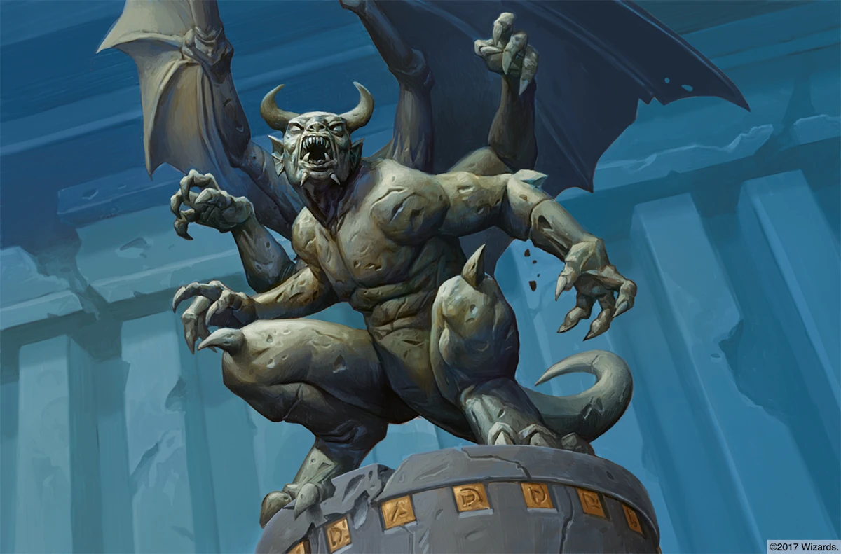 Giant fourarmed gargoyle Realms Wiki Fandom