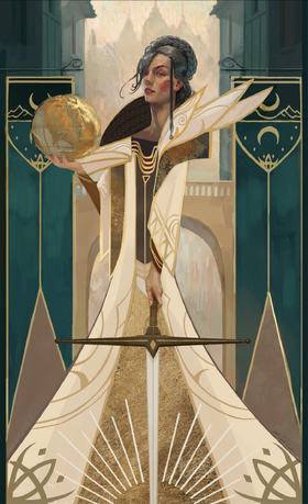 Regal Laeral Silverhand Arunsun, the Open Lord of Waterdeep.