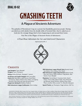 Gnashing Teeth