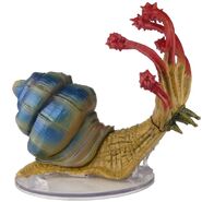 A miniature of a flail snail from the IotR: Fangs and Talons set.