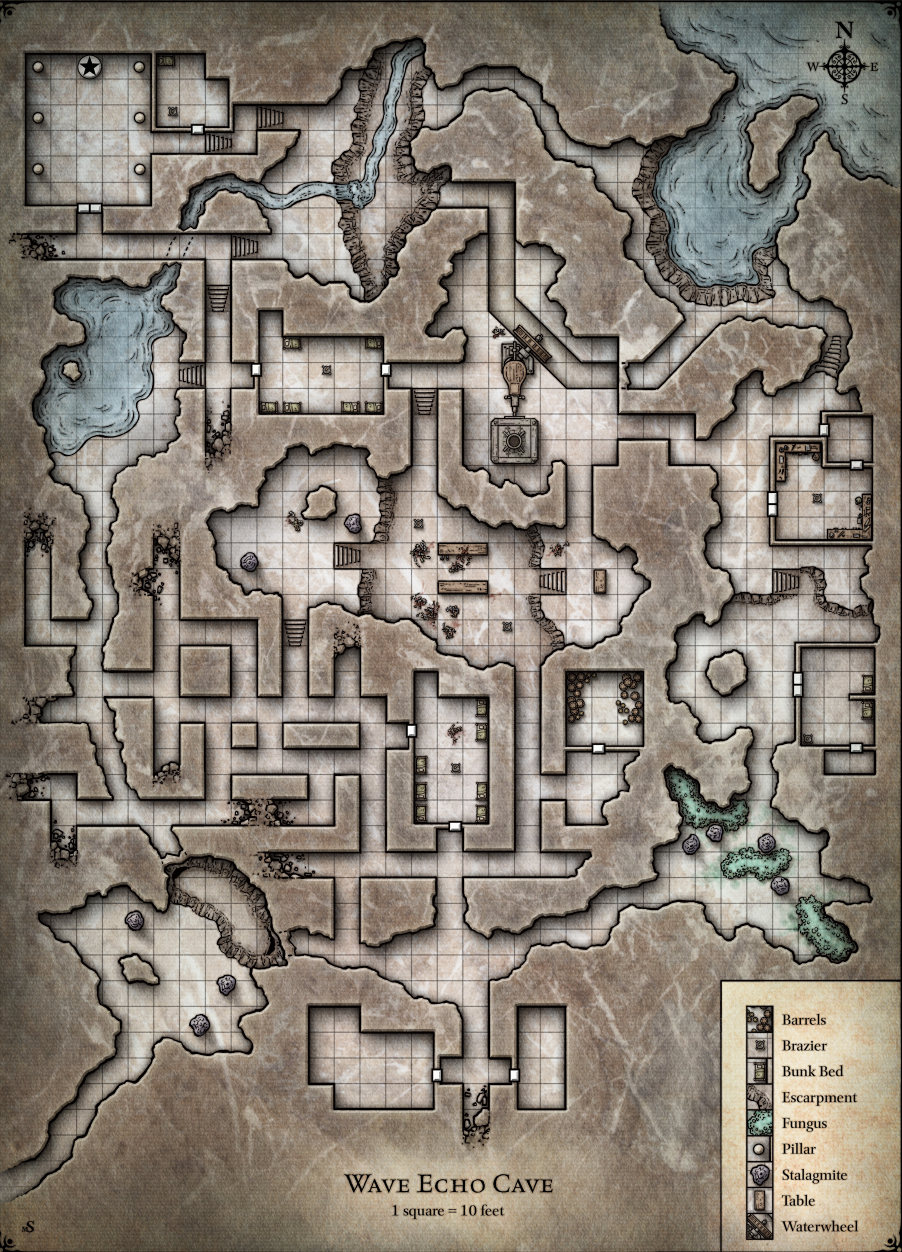 Lost Mines Of Phandelver Maps For Players Wave Echo Cave | Forgotten Realms Wiki | Fandom