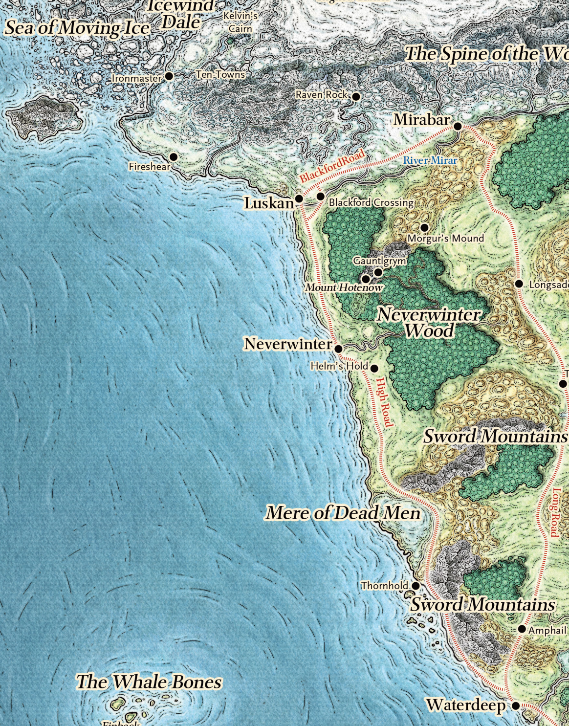 Sword Coast North, Forgotten Realms Wiki