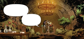 Belvyre's underground greenhouse, built within a sewer system under the Ten Towns.