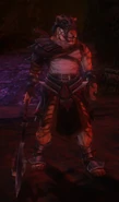 A typical overbearing rakshasa of the cult.