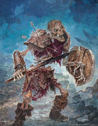 A depiction of a skeleton from Adventures in the Forgotten Realms Tokens