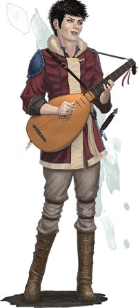 Bard playing lute-5e