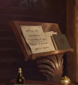 An example of the Celestial script.