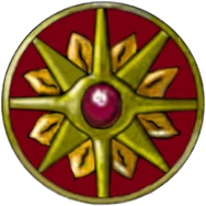The holy symbol of Amaunator, as depicted in Baldur's Gate II: Shadows of Amn.