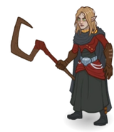 Valindra's living form from Idle Champions of the Forgotten Realms.