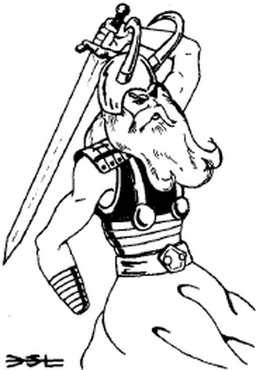 Tyr, a D&D 5e deity, Gods and Deities