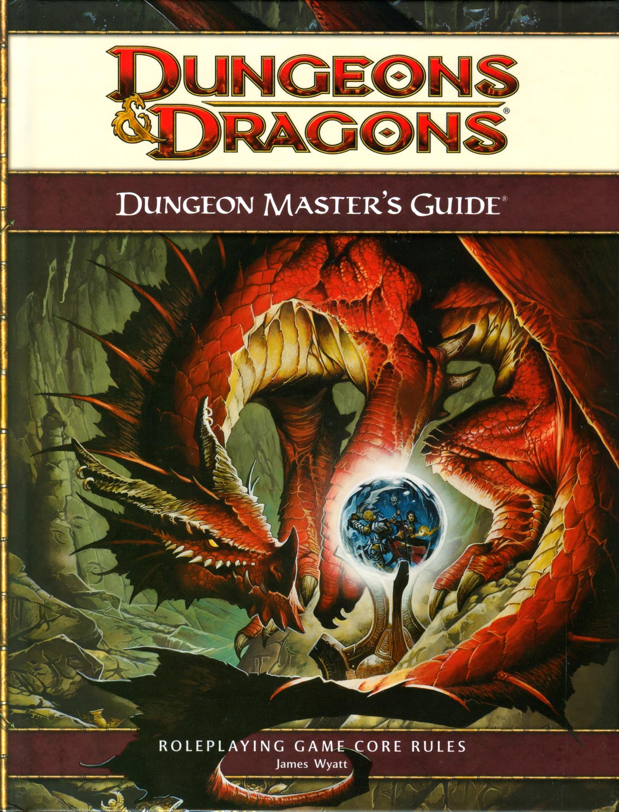 Players Handbook 2 Core Rules Wizards of the Coast Hardcover 4th Edition D&D 