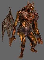 A demonflesh golem creature model from Neverwinter Nights: Hordes of the Underdark.