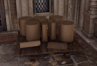 Rolls of printing paper