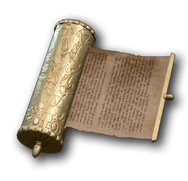 Gold scroll bg3