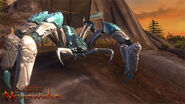 A promo image of a phase spider from Neverwinter.