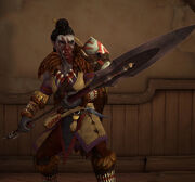 Bulette-claw spear raika
