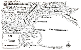 The  part of the Akanapeaks citca .