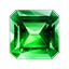 An emerald that shimmers like the hills of Luiren.