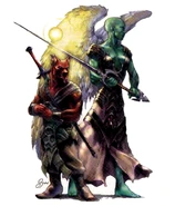 Celestials3e.png (230 KB) A lantern archon with a hound archon and a planetar.