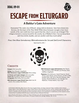 Escape from Elturgard