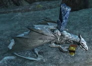 Icingdeath's corpse and haunted hoard.