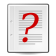 Text document with red question mark.svg