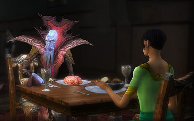 Mind flayer dinner