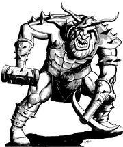 A hammer golem sentry.