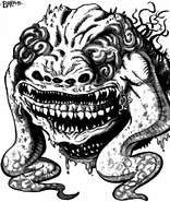 A feyr as pictured in the Monstrous Compendium.