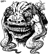 A feyr as pictured in the Monstrous Compendium.