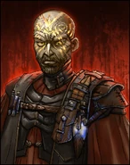 A concept art portrait of Ammon.