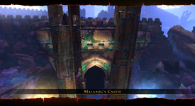 Exterior of Malabog's Castle, from Fury of the Feywild