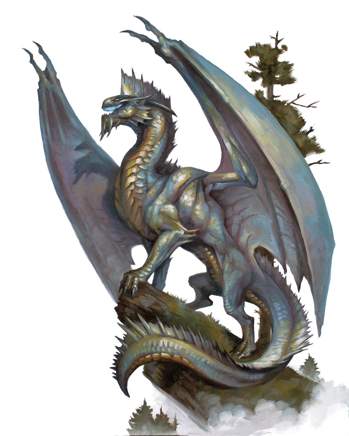 silver dragon dandd