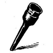 A typical peg leg.