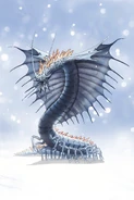 A remorhaz from Doom of Icewind Dale.