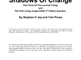 Shadows of Change