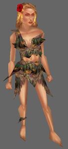 A dryad as they appear in the Neverwinter Nights game editor.