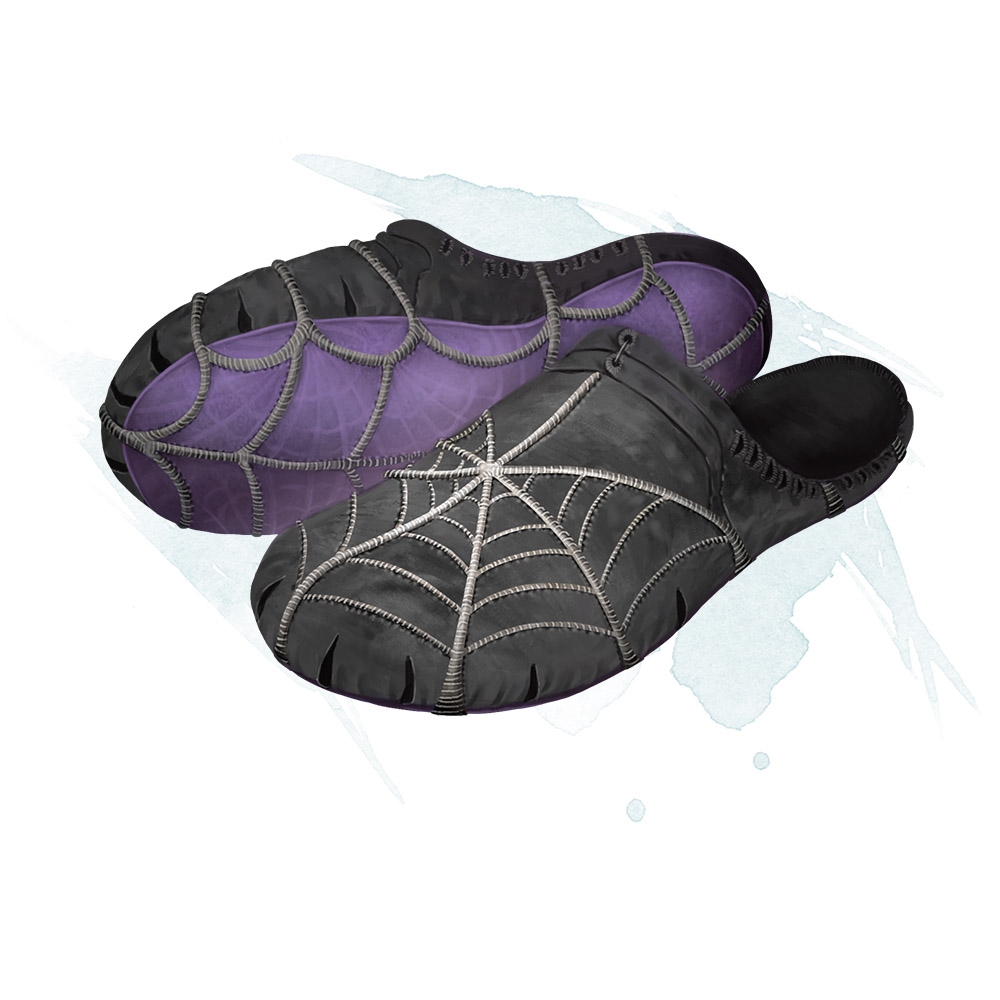 spider slippers