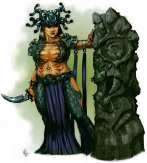 A priestess of the .