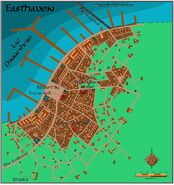 A late 14th century map of Easthaven.